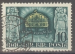Stamps Hungary -  HUNGRIA_SCOTT 558 CORONA DE ST. STEPHEN