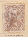 Sellos de America - Argentina -  Personaje ed 1888