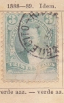 Stamps : America : Argentina :  Miguel Juarez. 1888-89