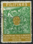 Stamps : Asia : Philippines :  S1221 - Bodas de oro Scout