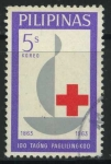 Stamps Philippines -  S886 - Cent. Emblema Cruz Roja