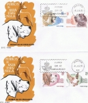Stamps Spain -  SPD PERROS DE RAZA ESPAÑOLA