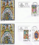 Stamps Spain -  SPD VIDRIERAS ARTÍSTICAS 1983