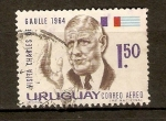 Stamps Uruguay -  CHARLES  de  GAULLE
