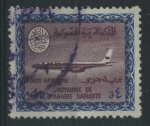 Sellos de Asia - Arabia Saudita -  SC36 - Aerolinea Saudi. Boeing 720-B