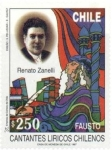Stamps : America : Chile :  “CANTANTES LIRICOS CHILENOS”