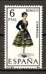 Stamps Spain -  Burgos.