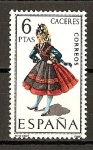 Stamps Spain -  Caceres.