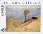 Stamps Chile -  “PINTURA CHILENA”