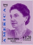 Stamps Chile -  SERIE AMERICA UPAEP, “MUJERES DESTACADAS”