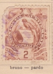 Stamps Guatemala -  Libertad 15-09-1821 ed 1886