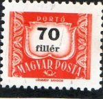 Stamps : Europe : Hungary :  PORTÓ - MAGYAR POSTA