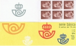 Stamps : Europe : Spain :  CARNÉ 6 SELLOS S.M. D. JUAN CARLOS I 19 PTA