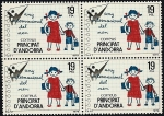 Stamps Andorra -  Año Internacional del niño