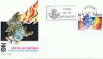 Stamps Spain -  SPD FIESTAS POPULARES ESPAÑOLAS. LAS FALLAS, VALENCIA