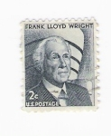 Sellos de America - Estados Unidos -  Frank Lloyd Wright