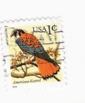 Sellos del Mundo : America : Estados_Unidos : American Kestrel