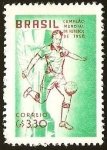 Sellos de America - Brasil -  CAMPEONATO MUNDIAL DE FUTBOL SUECIA 1958