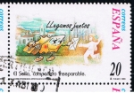 Stamps Spain -  Edifil  3667 Correspondencia Epistolar Escolar.  