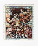 Stamps Spain -  Navidad (repetido)