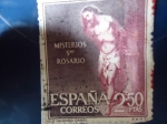 Sellos de Europa - Espa�a -  ED:1469 - Misterio del Smo. Rosario - La Flagelación en el Pilar-Oleo del Español:Alonso Cano (1601/