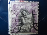 Stamps Spain -  Ed.1470-Misterios Smo. Rosario- Oleo del Italiano Tiepolo (1696-1770)-Corona de Espinas.