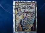 Sellos de Europa - Espaa -  Navidad 1971-El Nacimiento (Silos)