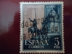 Sellos de Europa - Espa�a -  IV CENTENARIO DE LA CAPITALIDAD DE MADRID-Plaza de España
