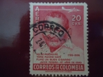 Stamps : America : Colombia :  Javier Pereira-167 Años de Edad (1789 al 1956) - 