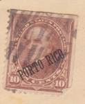 Stamps America - Puerto Rico -  Presidente Mint Hinged Ed. 1899