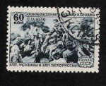 Stamps : Europe : Russia :  liberacion de ucraina oeste y belorusia oeste