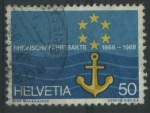 Stamps Switzerland -  S494 - Cent. Navegación en el Rin.