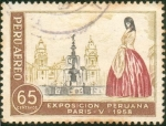 Stamps America - Peru -  exposicion peruana