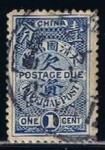 Stamps China -  Scott  J8