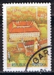 Stamps Croatia -  Scott  263  Cakovec, vert (4)