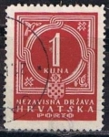 Stamps Croatia -  Scott  J7 Cifras