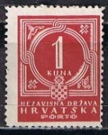 Stamps Croatia -  Scott  J7 Cifras (2)