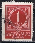 Stamps Croatia -  Scott  J7 Cifras (3)