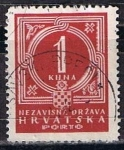 Stamps Croatia -  Scott  J7 Cifras (8)