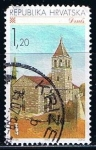 Stamps Croatia -  Scott  278  Drnis, vert