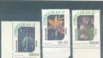 Stamps Guatemala -  Orquideas 