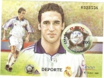 Sellos del Mundo : Europe : Spain : DEPORTES - RAUL - FUTBOL - REAL MADRID