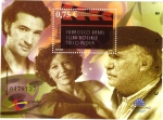 Stamps Spain -  Francisco Rabal - Iciar Bollain -  Julio Medem. Salamanca 2002
