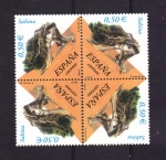 Stamps Spain -  Arboles. Sabina negra -Juníperus phoenica 