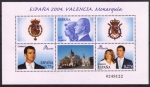 Stamps : Europe : Spain :  España 2004 Valencia Monarquía