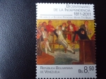 Stamps Venezuela -  Bic.de la Ind.(1811-2011)Reunión de la Sociedad Patritica Aut.Tito Salas