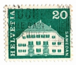 Stamps Switzerland -  samedan