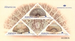 Stamps Spain -  Patrimonio Nacional.  Abanicos 2005