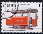 Stamps Cuba -  Scott  2357  Josefa (Primeras locomotoras)