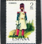 Stamps Spain -  2351- GASTADOR DE INFANTERIA DE LINEA 1821.
